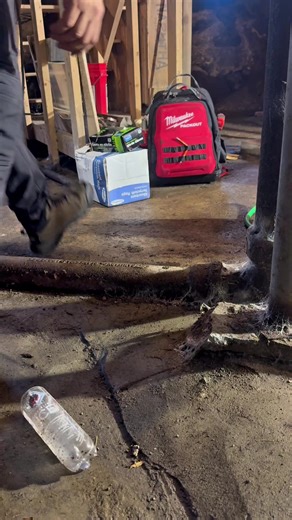 Getting customers drain flowing #plumber #fyp #plumbing | plumbing