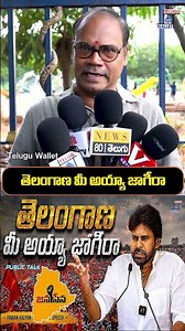 తెలంగాణలో పవన్ కళ్యాణ్ స్పీచ్ పై ప్రజల స్పందన | Public Talk | Telugu Wallet