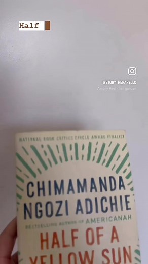 Here’s how reading Half of a Yellow Sun can improve your writing… Literary Lessons with Story Therapy✨ Book: Half of a Yellow Sun by Chimamanda Ngozi Adichie📖 Lesson: Non-chronological structure 📚 #chimamandangoziadichie #booktok #storytherapy