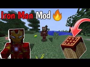 Iron Man Mod For Pojav Launcher | Minecraft Java Android | YTE GAMING