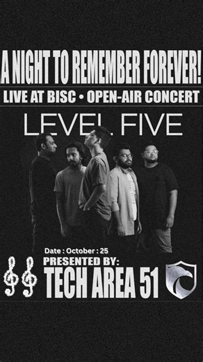 BISC Mohakhali!!! See you all tomorrow!!! ❤️ #supportlocalmusic #levelfive | Level Five