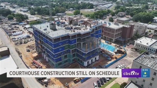 Construction and revitalization effots in Downtown Tyler remains on schedule - NewsBreak