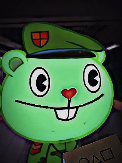 Flippy in Squid Game (Happy Tree Friends X Squid Game) #happytreefriends #squidgame #flippy