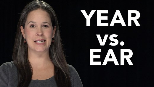 YEAR vs. EAR (vs. HEAR) - Rachel's English