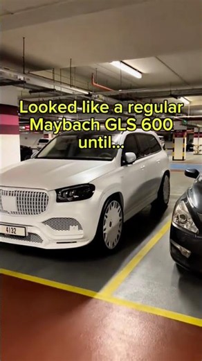 Hidden BRABUS Maybach GLS 600 Spotted! 🔥 #shortsvideo #shorts