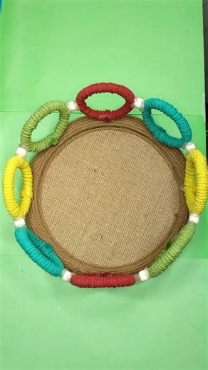 Turning Jute Rope into a Beautiful Basket | Easy DIY Craft #shorts