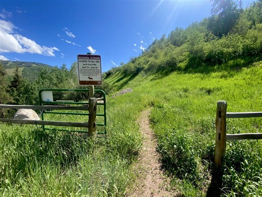 Most Vail area trails are now open — but with snowpack intact above 10,000 feet, some closures remain