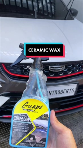 Ceramic Spray Wax Car Care Routine