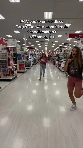 moms can relate 🤯✨ It’s like a whole new experience when you don’t bring kids..😳 #targetrun #target #targethaul #targetmusthaves #bestoftarget #mom #momlife #momjokes #momhumor #funnymom