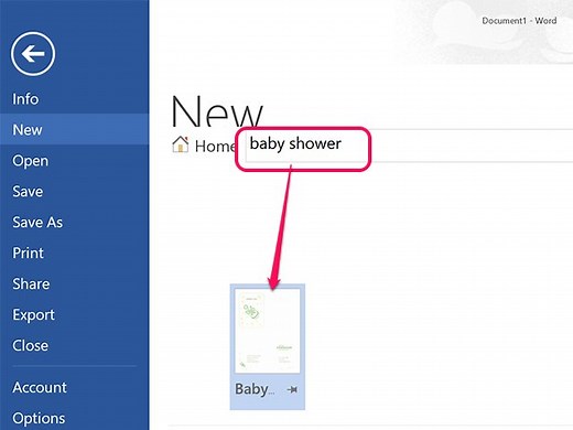 How to Use Microsoft Word to Make Your Own Baby Shower Invitations | Techwalla