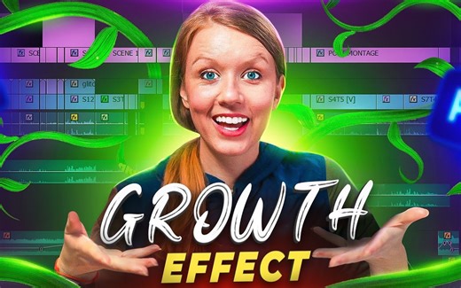 新插件！Premiere Pro 中的快速写入和增长效果