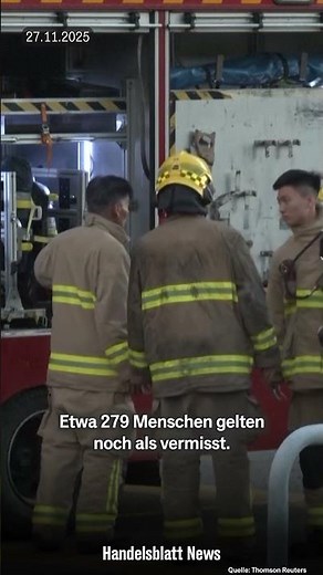 Nach Großbrand in Hongkong: Lösch- und Rettungsarbeiten bald abgeschlossen