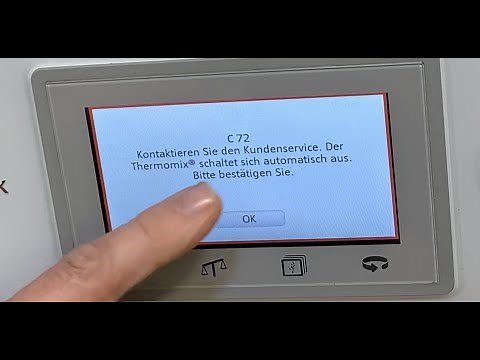 TM5 Thermomix C 72 Fehler beheben