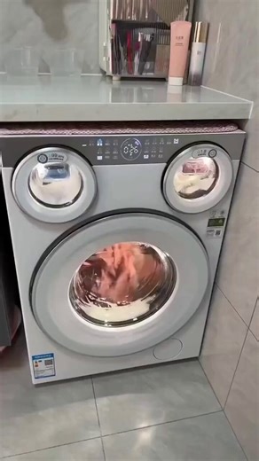 This washing machine was designed with a dedicated compartment specifically for washing underwear separately from the rest of the laundry.