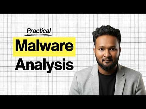 Video 3 - Malware Analysis & Reverse Engineering Masterclass | Static, Dynamic Analysis, & IDA Pro