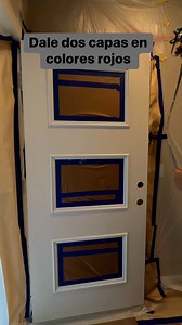 98K views · 1.8K reactions | Consejo para pintar puertas con colores fuertes | Enrique Daniel Herrera | Facebook