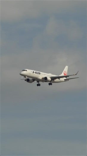 ファイナルアプローチ J−AIR エンブラエル E−190 #Shorts