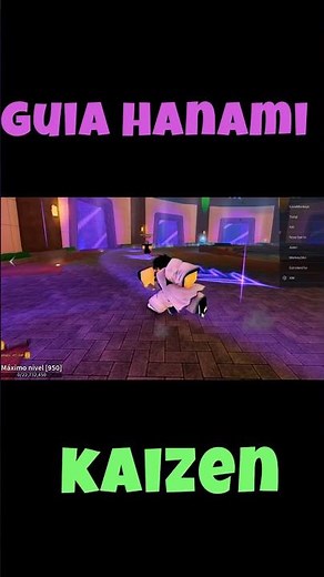 HOW TO GET HANAMI IN KAIZEN #Kaizen #Roblox #Hanami #Kaisen #KaizenRoblox #KaizenGuide #shorts