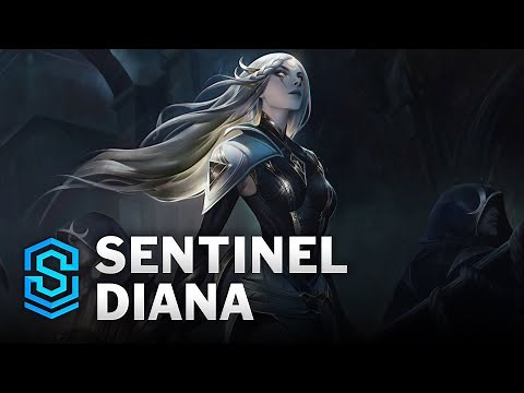 Sentinel Diana Skin Spotlight - League of Legends