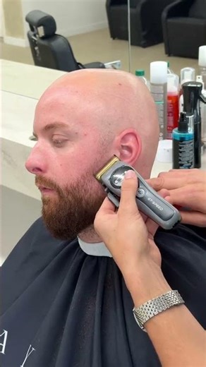 Clean Beard Fade Tutorial Using Clippers and Taper #fade #barber #haircut