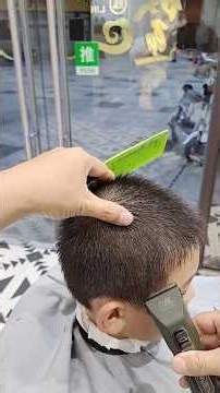 1-minute men’s haircut magic ✂️ | basic haircutting tutorial #shorts