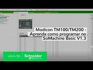 Modicon TM100/TM200 - Aprenda como programar no SoMachine Basic V1.3 | Schneider Electric Brasil