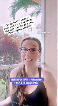 Screenwriting Tips - Why the Length of Your Half Hour Spec Pilot Matters