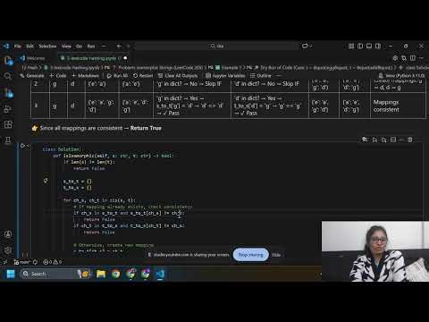 Isomorphic Strings 🔥 | LeetCode 205 | HashMap in Python | DSA Explained