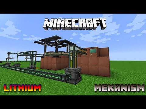 Lithium 🔌 Mekanism Tutorial 1.16 🔌 German