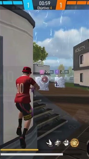 The bot's little step😂 #freefire #garenafreefire