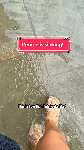 Venice Sinking: High Tide Timelapse