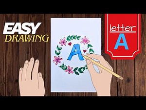 Try this Brush pen technic || Easy drawing for beginners