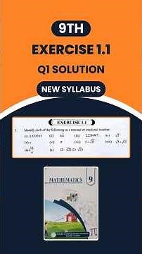 9th Math Exercise 1.1 Q1 Solution Identify as Rational or Irrational | 9th Class Math New Syllabus