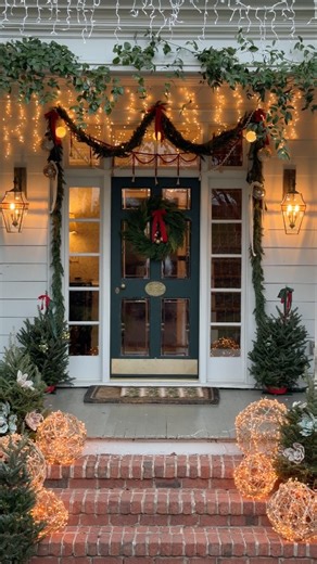 Anthropologie Home on Instagram: "Prep your porch for the holidays with @prettyinthepines’s whimsical picks. #AnthropologieHome #ShopTerrain"