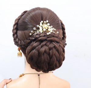804K views · 6K reactions | Unlock the secrets to perfect wedding hair with my tips! | Magical Hairstyle | Facebook
