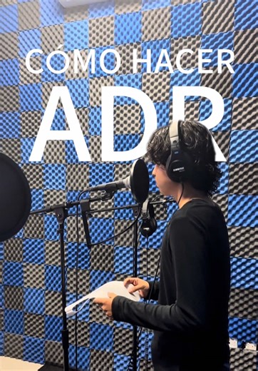 ¿Cómo hacer ADR en un estudio semi profesional? ¡Te enseño cómo se hace en AG SOUND STUDIO! 🎙️ #audio #adr #fypp
