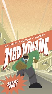 MF DOOM & Madlib’s Madvillain SuperSize Vinyl Figure Package illustration by TFU Studios Super7 x Rhymesayers Exclusive Madvillain Apparel Capsule Limited Pre-Order // 3 Days Only - Beginning August 5th at 11am ET 16" Figure: $295 USD gasdrawls.com | MF DOOM