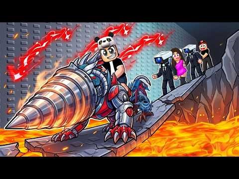 Noob Gibi Davrandım Ama +1 Skibidi Escape'de Aşırı Güçlü TITAN DRILLMAN’i Çıkardım! (Roblox)