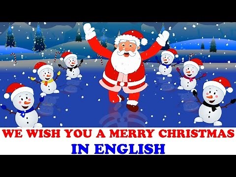 Je te souhaite un Joyeux Noël | chants de Noël à chanter | English Carols