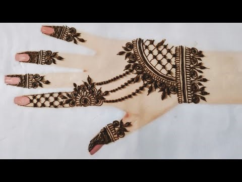Welcome to my live back hand mehendi design