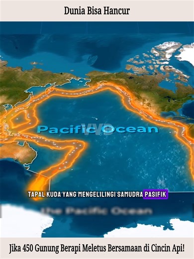 Dunia Bisa Hancur - Jika 450 Gunung Berapi Meletus Bersamaan di Cincin Api! | Virtual browsing