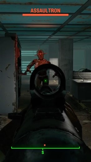 Fallout 4-Overseer’s Guardian Vs Assaultron