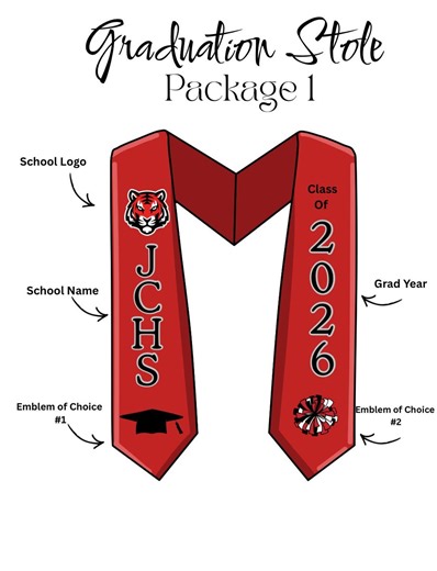 Custom Graduation Stole - Etsy