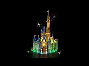 BriksMax Light Kit For Lego Disney Castle 43222