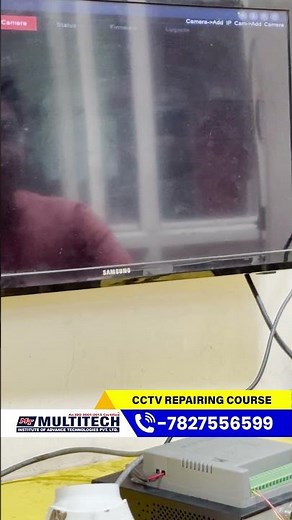 How to Connect IP Camera to DVR | Explained Step by Step by Student | CCTV Repair Course | Multitech