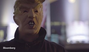 How Halloween masks can predict the next president http://bloom.bg/2edGSu1 | Bloomberg