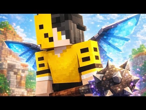 Elytra plus mace pvp tutorial in mojo luncher mincraft 