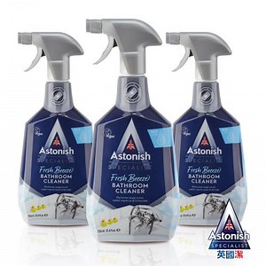 【Astonish】英國潔抑菌除汙浴室浴廁清潔劑3瓶(750mlx3)|浴廁清潔劑|ETMall東森購物網