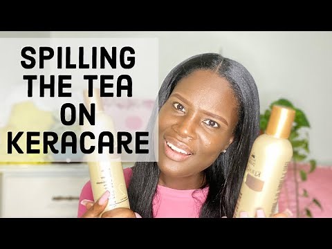 Is it worth the hype?!! | full keracare Review| Relaxed Hair