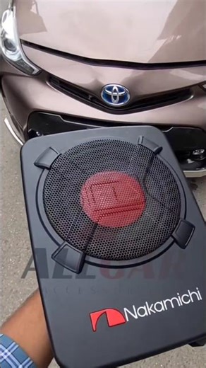 Nakamichi NBF8.1A, 1500W, Active woofer Installed Done For Prius Hybrid ✔️